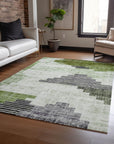 Addison Rugs Raeel Fern Washable Indoor-Outdoor Rug
