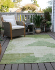 Addison Rugs Raeel Green Washable Indoor-Outdoor Rug