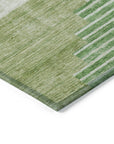 Addison Rugs Raeel Green Washable Indoor-Outdoor Rug