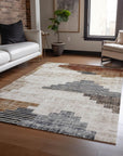 Addison Rugs Raeel Orange Washable Indoor-Outdoor Rug