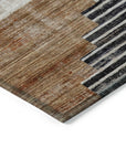 Addison Rugs Raeel Orange Washable Indoor-Outdoor Rug
