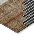 Addison Rugs Raeel Orange Washable Indoor-Outdoor Rug