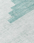 Addison Rugs Raeel Teal Washable Indoor-Outdoor Rug