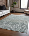 Addison Rugs Raeon Aqua Washable Indoor-Outdoor Rug