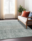 Addison Rugs Raeon Aqua Washable Indoor-Outdoor Rug