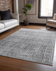Addison Rugs Raeon Gray Washable Indoor-Outdoor Rug