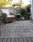 Addison Rugs Raeon Gray Washable Indoor-Outdoor Rug