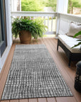 Addison Rugs Raeon Gray Washable Indoor-Outdoor Rug