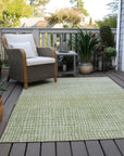 Addison Rugs Raeon Green Washable Indoor-Outdoor Rug