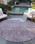 Addison Rugs Raeon Purple Washable Indoor-Outdoor Rug