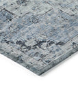 Addison Rugs Raeor Blue Washable Indoor-Outdoor Rug