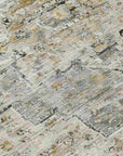 Raeor Brown Washable Indoor-Outdoor Rug