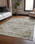 Addison Rugs Raeor Brown Washable Indoor-Outdoor Rug