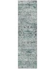 Addison Rugs Raeor Teal Washable Indoor-Outdoor Rug