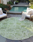 Addison Rugs Raeora Green Washable Indoor-Outdoor Rug