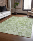 Addison Rugs Raeora Green Washable Indoor-Outdoor Rug