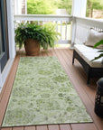 Addison Rugs Raeora Green Washable Indoor-Outdoor Rug