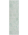 Addison Rugs Raeora Teal Washable Indoor-Outdoor Rug