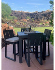 Sunset West Redondo Aluminum Made Outdoor Pub Table