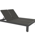 Sunset West Redondo Aluminum Outdoor Double Sling Chaise