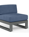 Sunset West Redondo Sunbrella Armless Outdoor Club Chair