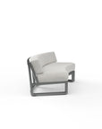 Sunset West Redondo Sunbrella Outdoor Curved Sofa
