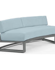 Sunset West Redondo Sunbrella Outdoor Curved Sofa
