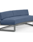 Sunset West Redondo Sunbrella Outdoor Curved Sofa