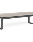 Sunset West Redondo Sunbrella Outdoor Dining Bench