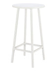 Zuo Modern Ren Aluminum White Outdoor Bar Table