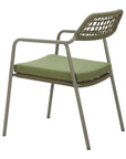 Zuo Modern Rio Olefin Fabric Outdoor Dining Chair 2PC