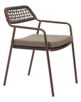 Zuo Modern Rio Olefin Fabric Outdoor Dining Chair 2PC