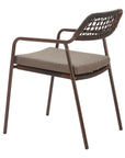 Zuo Modern Rio Olefin Fabric Outdoor Dining Chair 2PC
