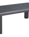 Zuo Modern Rolig Aluminum Black Outdoor Coffee Table