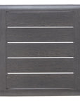 Zuo Modern Rolig Aluminum Black Outdoor Side Table