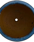 Emissary Round Amber Ceramic Planter