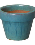 Emissary Round Ceramic Flower Pot