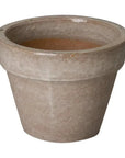 Emissary Round Ceramic Flower Pot