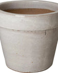Emissary Round Ceramic Flower Pot