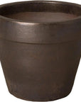Emissary Round Ceramic Flower Pot