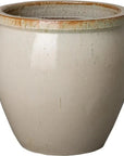 Emissary Round Crafted Ceramic Planter