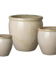Emissary Round Crafted Ceramic Planter