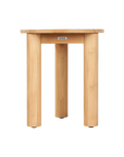 HiTeak Rudolph Teak Patio Round Side Table