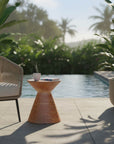LH Home Rumi Concrete Outdoor Side Table