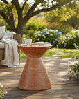 LH Home Rumi Concrete Outdoor Side Table