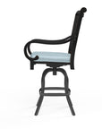 Monterey Sunbrella Outdoor Counter Stool - Fade & Mildew Resistant - view 2