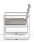 Sunset West Newport Sunbrella Outdoor Dining Armchair 2PC