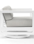 Sunset West Newport Sunbrella Swivel Outdoor Club Chair