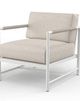 Sunset West Sabbia Sunbrella Modern Outdoor Club Chair