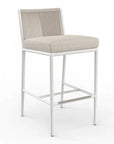 Sabbia Sunbrella Outdoor Counter Stool-Outdoor Counter Stools-Sunset West-Echo Ash-LOOMLAN